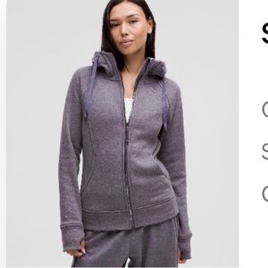 Lululemon Scuba  Full-Zip Hoodie size 14